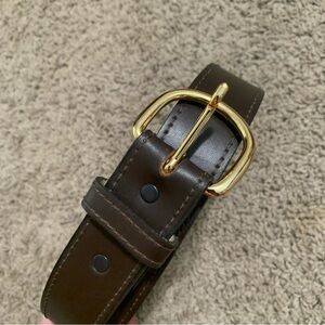 Genuine Leather Brown Belt
